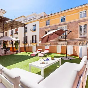Gran Terraza Con Vistas A Calle Larios Apartamento Málaga
